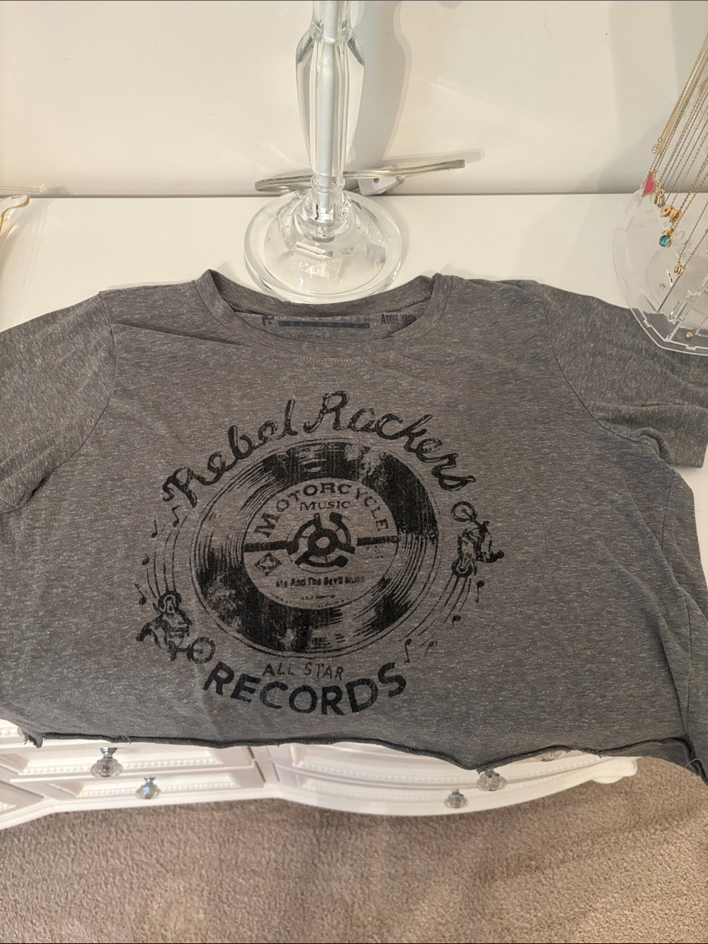 Crop tee